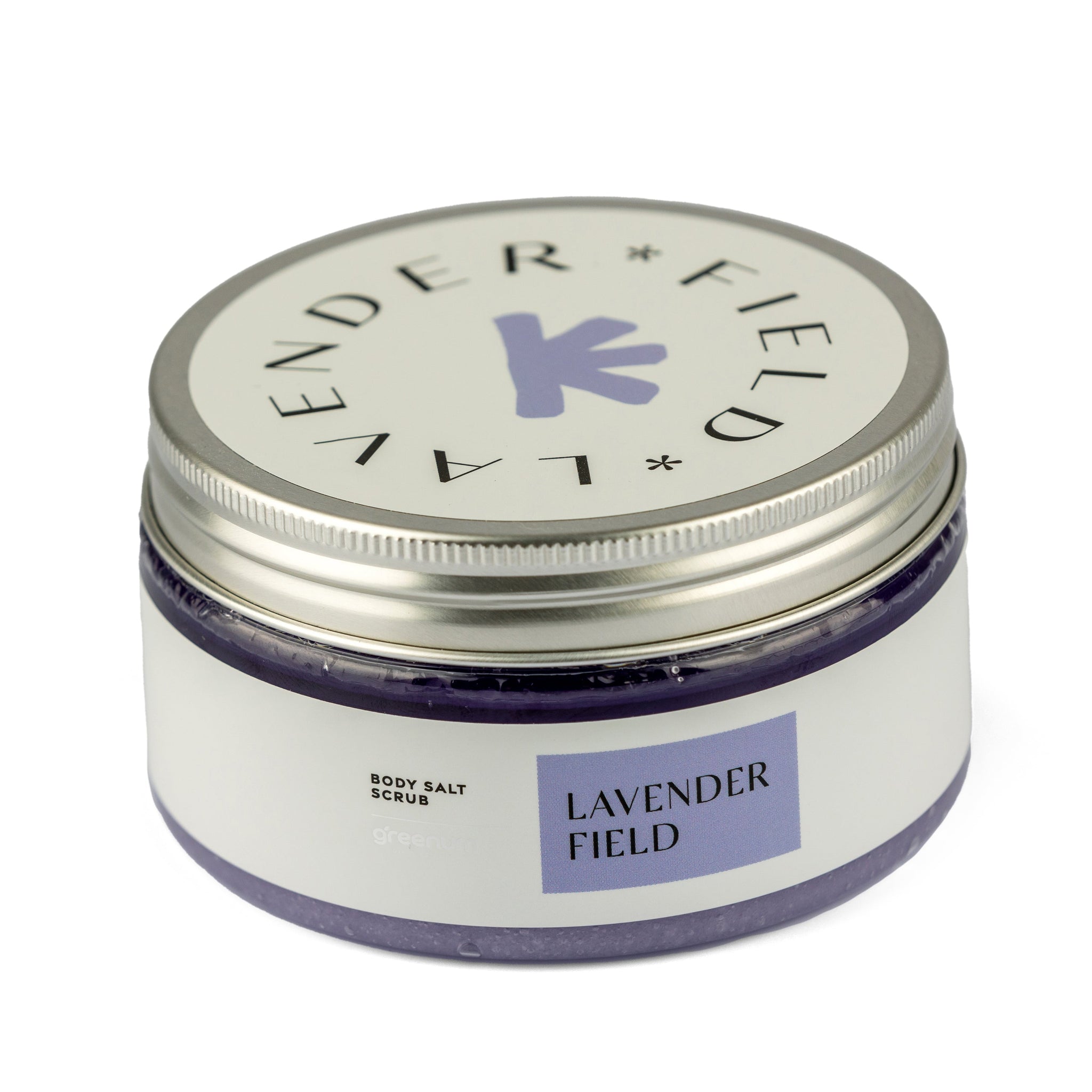 Scrub cu sare pentru corp - Lavandă