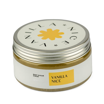 Scrub de corp cu zahăr - VANILLA NICE